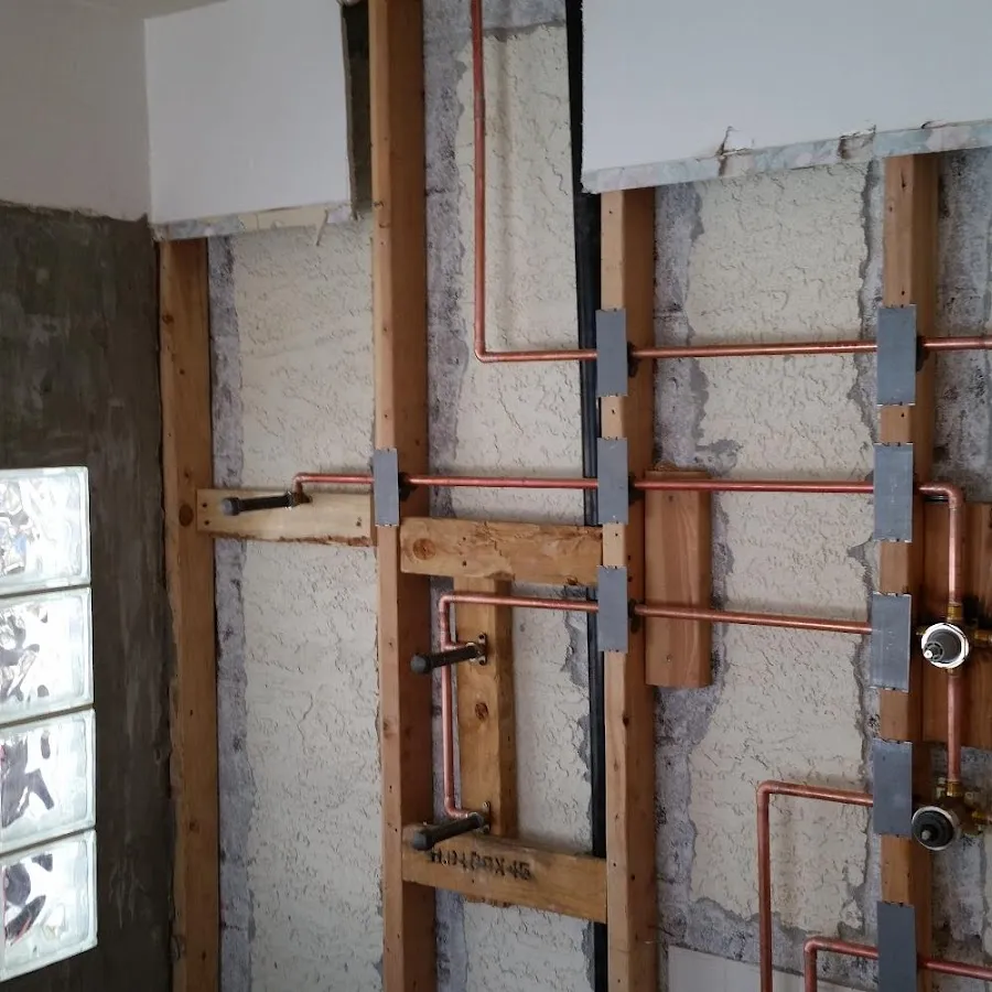 Copper pipe installation for Burst Pipe Repair in Hammond